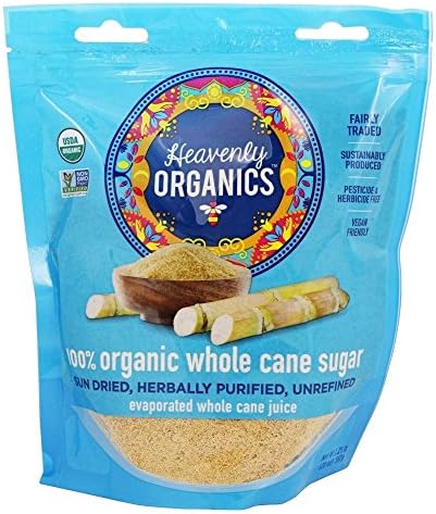 Heavenly OrganicsOrganic Whole Cane Sugar, 20 OZUSDA Organic