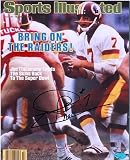 Joe Theismann Autographed/Hand Signed 8x10 Photo (Washington Redskins) Sports Illustrated Image #2