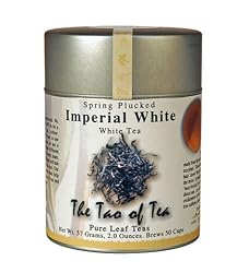 The Tao of Tea, Imperial White Tea, Loose Leaf, 2-Ounce Tins (Pack of 2)