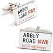 The Beatles Abbey Road Sign Cufflinks Cuff Links