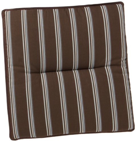 Kettler 0309303-8682 Auflage f&uuml;r Hocker 50 x 50 x 6 cm, braun gestreift