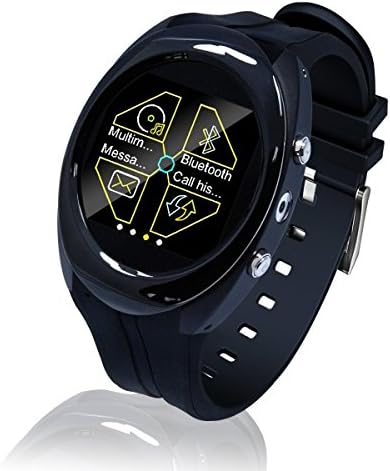 Jedy Waterproof bluetooth Smart Watch Phone smart watch insert SIM Card Smartwatch (Black)