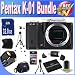 Pentax K-01 16MP APS-C CMOS Compact System Camera [Body] (Black) + Extended Life Battery + 32GB SDHC Class 10 Memory Card + USB Card Reader + Memory Card Wallet + Deluxe Case w/Strap + Shock Proof Deluxe Case + Mini HDMI to HDMI Cable + Professional Full Size Tripod + Accessory Saver Bundle!