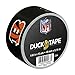 Duck Brand 281552 Cincinnati Bengals NFL Team Logo Duct Tape, 1.88-Inch by 10 Yards, Single Roll