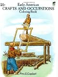 Early American Crafts and Trade Coloring Book (Dover History Coloring Book)
