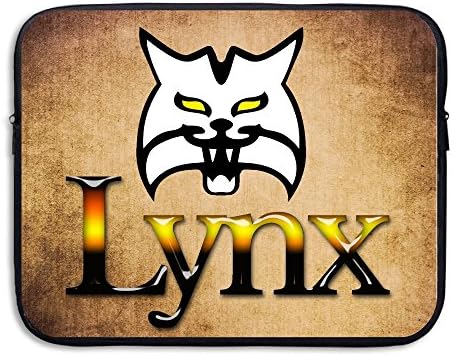 HYRONE Funny Lynx Wolf Case For Tablet 15 Inch