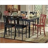 Barbados Counter Height Dining Table in Rich Chocolate