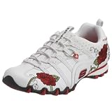 Skechers Womens BIKERS - FLOWER GIRL White/Black/Red 99999028 WBKR 7 UK