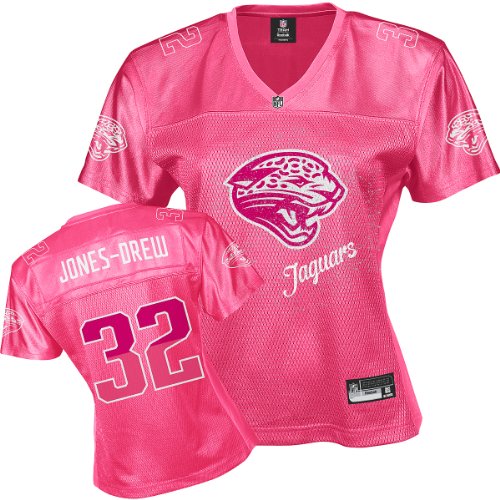 Reebok Jacksonville Jaguars Maurice Jones-Drew Women's Pink Fem Fan Jersey XX Large