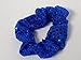 Royal Blue Sequin Scrunchie, Hair Wrap, Bun Cover, Scrunchie, Ponytail Cover