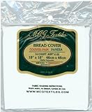 MCG Textiles Soft and EZ Breadcover, 18 by 18- Inch, White