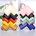 Elf Star 12 Pcs Extra Thick Premium High Density Furniture Table Edge & Corner Guard Baby Proofing Bumper Protector - Jumbo Size Value Pack Black