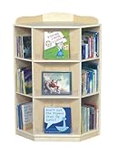 IMAGE OF Guidecraft G97019 Corner Book Nook Kids Bookcase