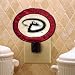 Pack of 3 MLB Arizona Diamondbacks Baseball Stained Glass Night Lights