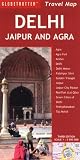 Delhi, Jaipur and Agra Travel Map (Globetrotter Travel Map)