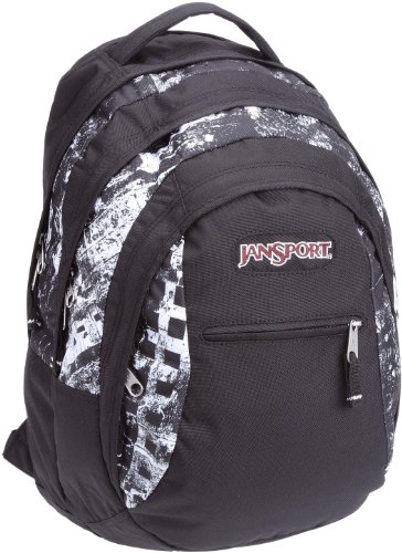 JanSport Rucksack Beamer, black/white acidic, 48x31x24 cm, 32 Liter, TPZ6_7NW