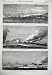 1866 Shugra Anchorage Ships Troops Burning Dhow War