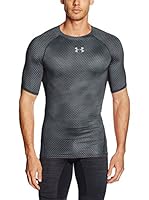 Under Armour Camiseta Manga Corta Ua Hg Armour Printed Ss (Negro)