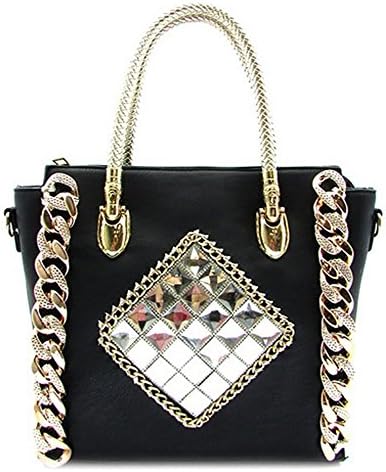 K63057L MyLux® Women/Girl Fashion Designer Tote handbag (black)