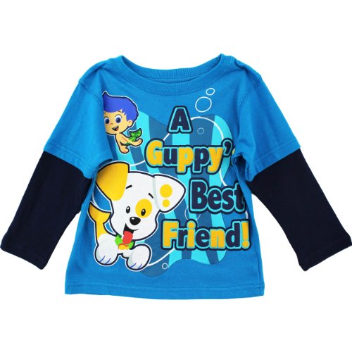 Nickelodeon Boys Long Sleeve Bubble Guppies 