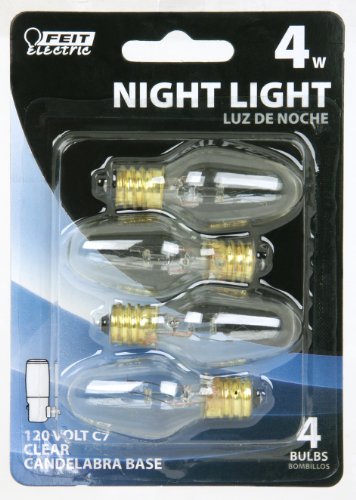 Feit Electric BP4C7/4 4-Watt 4 Pack