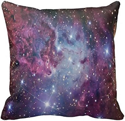 Car Seat Back Cushion Cover Both Sides Same Pattern Square Cotton Linen 20x20 Inch