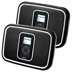 Altec Lansing inMotion iM9 Portable Mobile iPod Speaker Dock with Backpack - Bonus Pack of 2