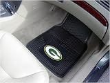 Green Bay Packers NFL Heavy Duty 2-Piece Vinyl Car Mats