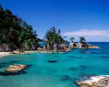 《オリジナルプリント》浦富海岸（鳥取県/岩美町）
