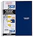 12 PK 5 Star Spiral Notebook, 3 Sub, 150 College Ruled Shts, Assrtd Clrs (06210)