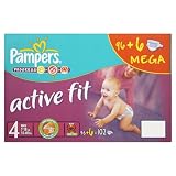 Pampers   Pampers Active Fit Maxi   Format Mégapack x102