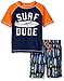 Carter's Boys' 2 Pc Surf Dude Rash Guard Set
