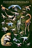 Feathered Dinos Poster (#160)