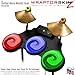 Rainbow Swirl Colors Skin by WraptorSkinz fits Guitar Hero 4 World Tour Drum Set for Nintendo Wii, XBOX 360, PS2 & PS3 (DRUMS NOT INCLUDED)