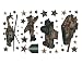 Tools & Hardware : Camouflage Military Jeep Heli Tank Plane Wall Stickers