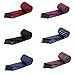 Mens Fashion Business Necktie Tie Mixed Set 6 Pack