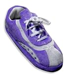 Sneak Freak - Ladies Sneaker Slipper, Purple, White