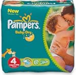 Pampers - Baby Dry - Couches Taille 4...