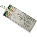 Antique Map European Design Large Decorative Matches, Pack of 3