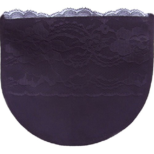 Soft Poly with Wide Lace Overlay Modesty Panel Mock Cami Chemisettes by Anne