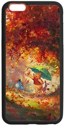 Customize TPU Gel Skin Case Cover for iphone 6+, iphone 6 plus Cover (5.5 inch), Winnie The Pooh