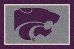 Kansas State Wildcats 5' 4"x 7' 8" Team Spirit Area Rug