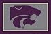 Kansas State Wildcats 5' 4"x 7' 8" Team Spirit Area Rug