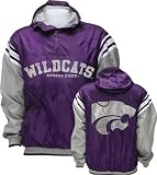Kansas State Wildcats Half Zip Pullover Hooded Jacket
