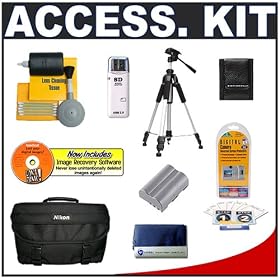 Click here to buy Accessory Kit for Nikon D80 Digital SLR Camera with Spare Replacement Battery for Nikon... by Nikon.