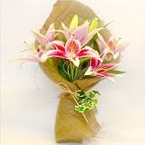 Stargazer Lilies Bouquet