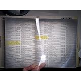 1 X 3X Full Page Magnifier Fresnel Lens