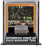 Kyle Busch - 2009 Richmond International Raceway - Race Used Tire Piece with Engraved Display Case - LE of 1048