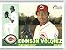 Edinson Volquez / Cincinnati Reds - 2009 Topps Heritage Card # 4 - MLB Baseball Trading Card in Screwdown!