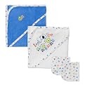 Gerber 4pc Bath Set - Blue